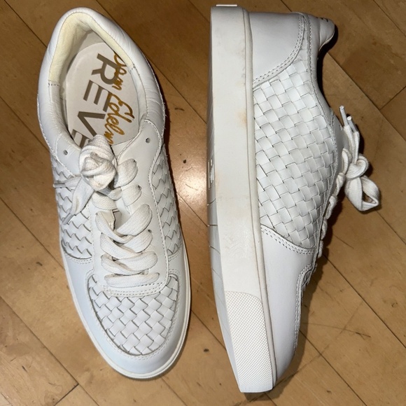 Like New Sam Edelman REVE Emma Basketweave sneaker, 8 CB2315 - Picture 3 of 6